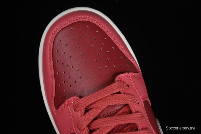 Nike Dunk Low SB Casual Sneakers in Strawberry Bear Colorway - DD1503-603