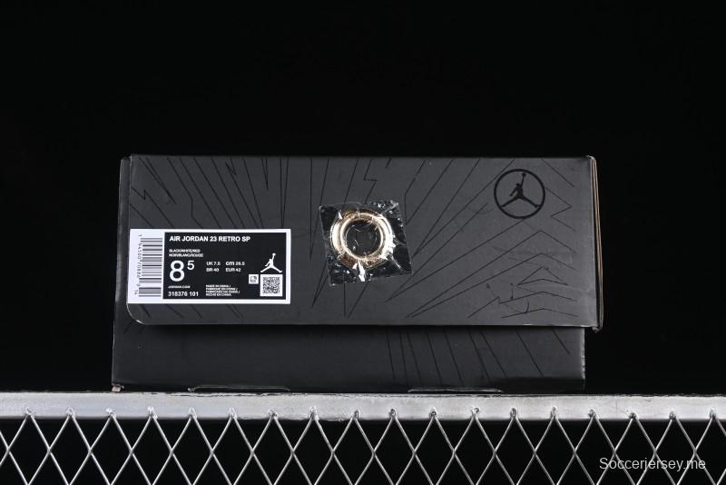 Nike Air Jordan 23 AJ23 Mid Retro Casual Basketball Shoes with Visible Air Cushion - 318376-101