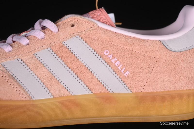 Adidas Originals Gazelle Indoor Retro Casual Slip-Resistant Wear-Resistant Low-Top Skate Shoes - IE2946