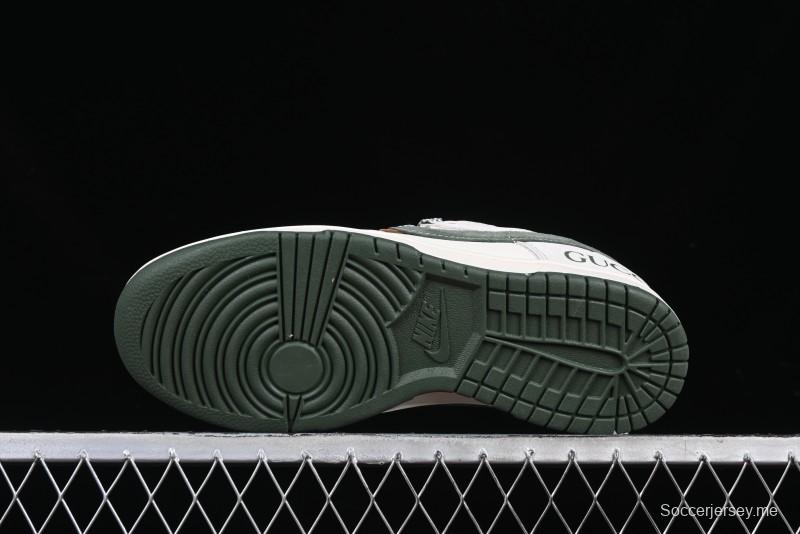 Nike SB Dunk Low Gucci Collaboration Anniversary High-End Custom Low-Top Casual Sneakers - DM6868-026