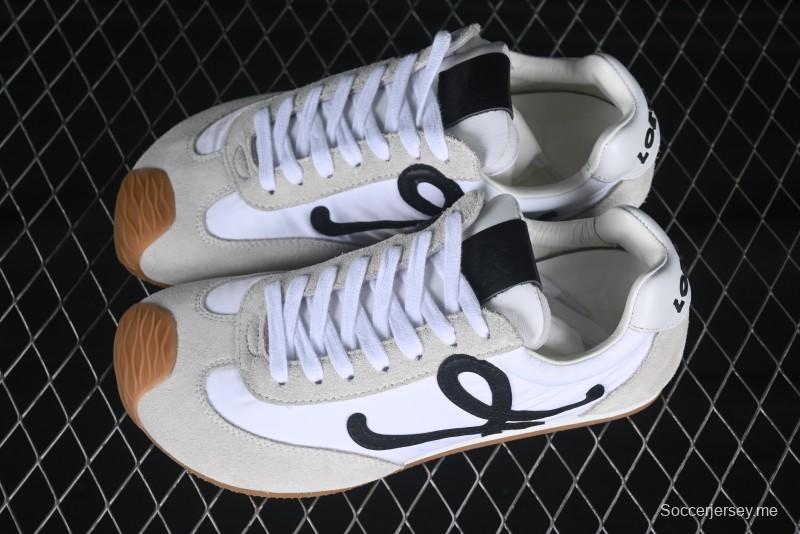 Loewe Ballet Runner 2.0 Sneakers Retro Style Low-Profile Casual Sports Shoes with Asymmetric Toe Design - Ballet Runner 2.0