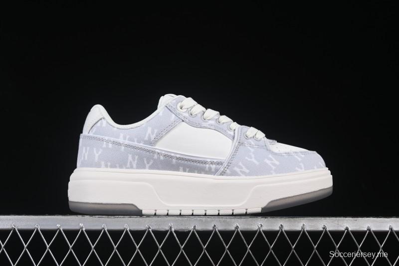 New York Yankees Chunky Liner Mid Denim Monogram Sandals with Thick Sole - 3ASXS015N50GRS