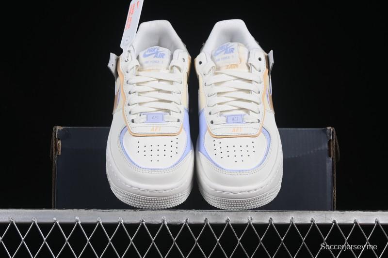 Nike Air Force 1 Shadow Lightweight Elevated Low-Top Sneakers - DZ1847-114