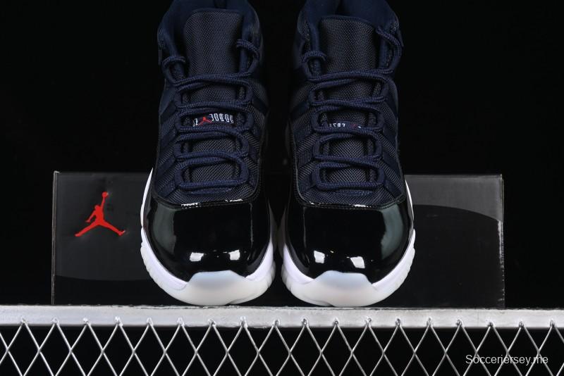 Nike Air Jordan 11 Retro High Navy Blue Basketball Shoes - CT8012-406