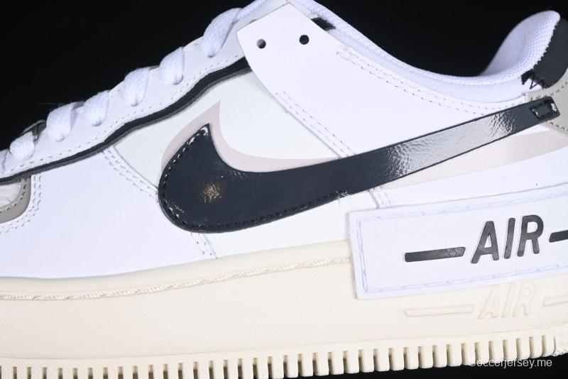 Nike Air Force 1 Shadow Low-Top Sneakers with Lightweight EVA Midsole and Anti-Slip RB Rubber Outsole - DZ1847-110