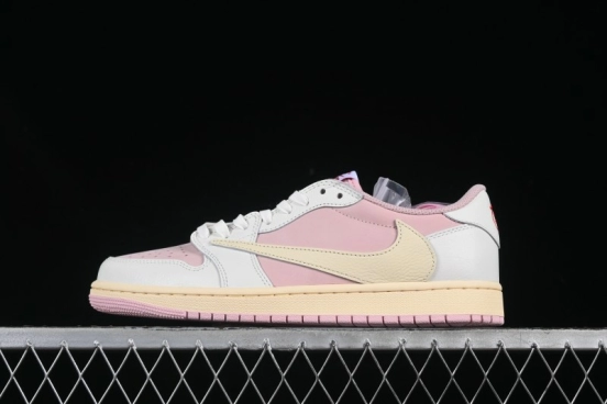 Nike Travis Scott x Air Jordan 1 Low OG Retro Sneakers - DM7866-600