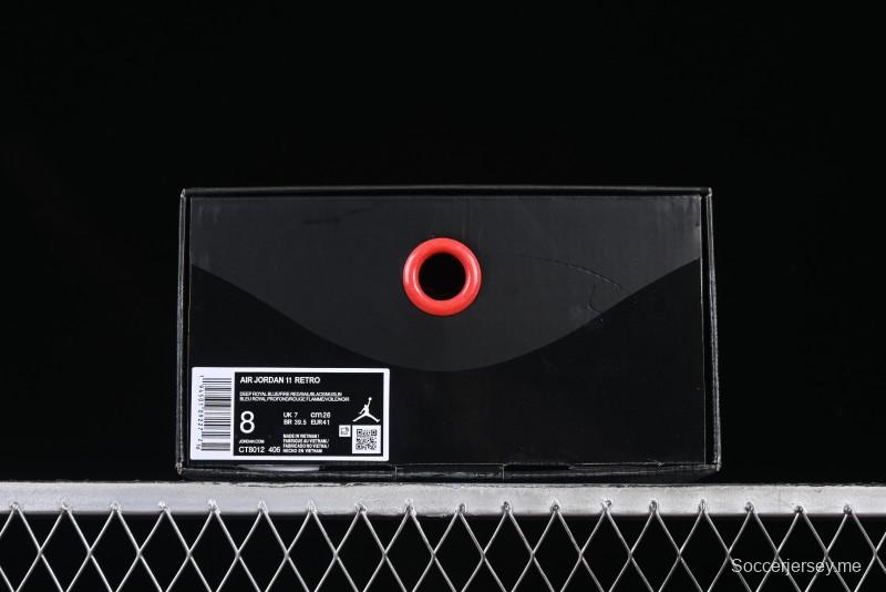 Nike Air Jordan 11 Retro High Navy Blue Basketball Shoes - CT8012-406