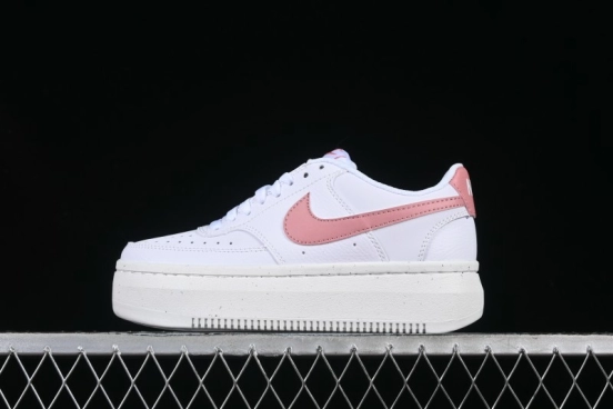 Nike Court Vision Alta Low-Top Casual Sneakers with Thick Sole - DZ5394-102