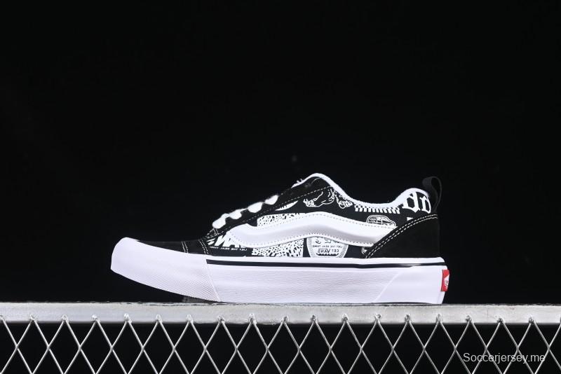 Vans Knu Skool Comfortable Fashion Slip-Resistant Wear-Resistant Low-Top Casual Sneakers - VN000CS0239