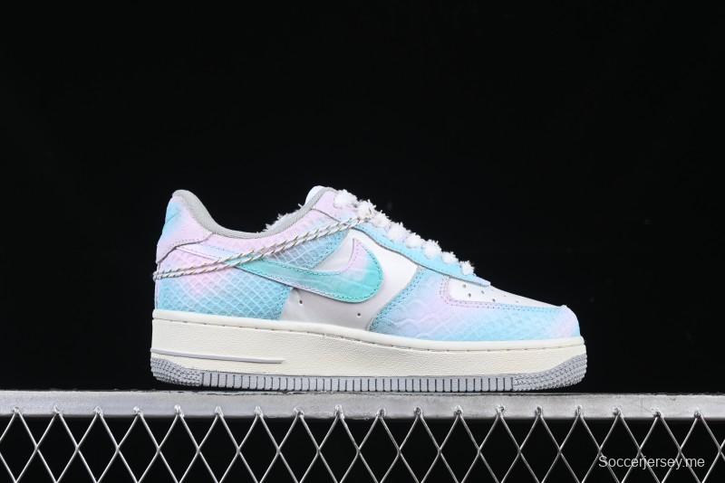 Nike Air Force 1 '07 Low YunYuJian CNY Year of the Snake Limited Edition Casual Sneakers - DX2678-222