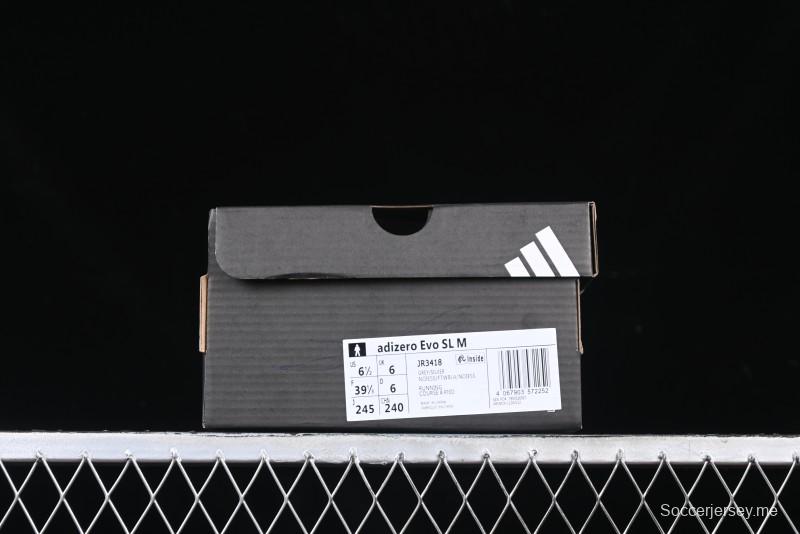 Adidas Adizero Evo SL Lightweight Breathable Cushioned Running Shoes - JR3418