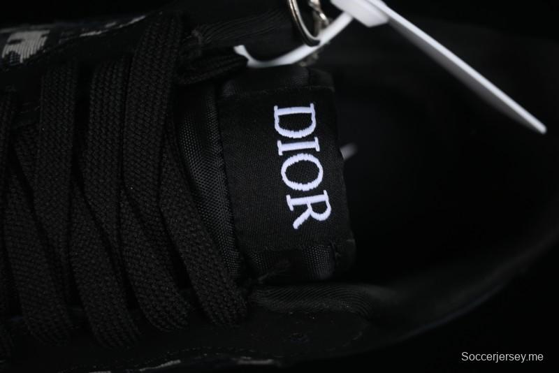 Nike Air Force 1 '07 Low Dior Collaboration Black Gum Knit Casual Sneakers - KK1988-058