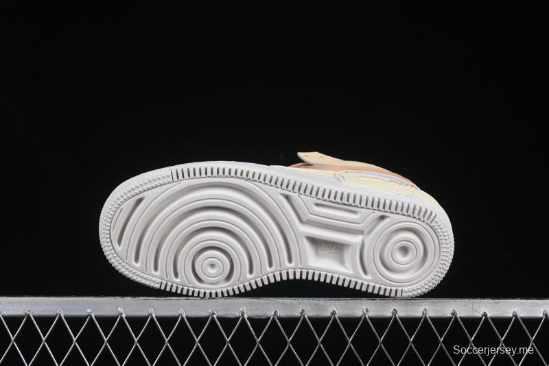 Nike Air Force 1 Shadow Lightweight Elevated Low-Top Sneakers - DZ1847-114