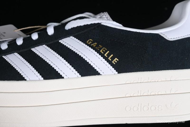 Adidas Originals Gazelle Bold HQ6912 Low-Top Sneakers with Thick Sole for Casual Wear Anti-Slip and Durable - HQ6912