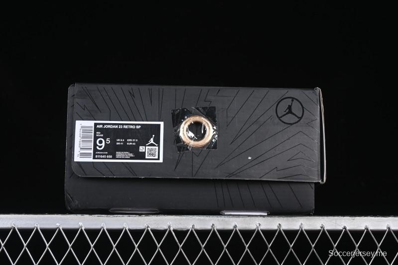 Nike Air Jordan 23 AJ23 Mid Retro Casual Sneakers Basketball Shoes with Visible Air Cushion - 811645-650