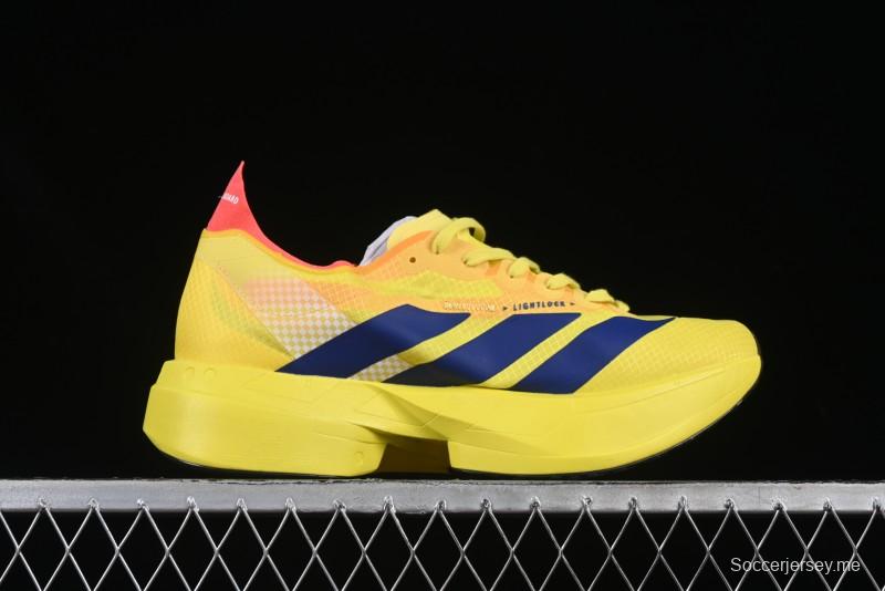 Adidas Adizero Adios 4 M Running Shoes Lightweight Breathable Low-Top - JR6373