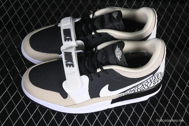Nike Air Legacy 312 Low "Black/Sail/White" - Premium Style with Elephant Print Details