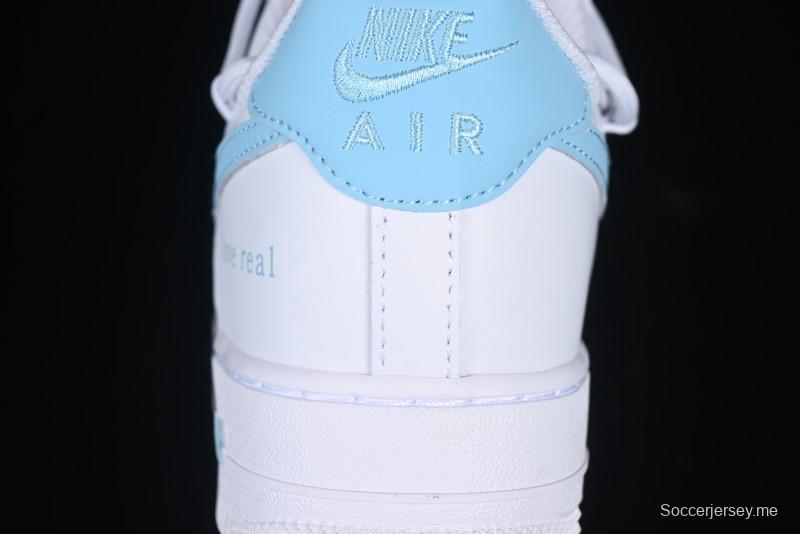 Nike Air Force 1'07 Low Ice Blue Mojito Casual Sneakers - CQ2288-801