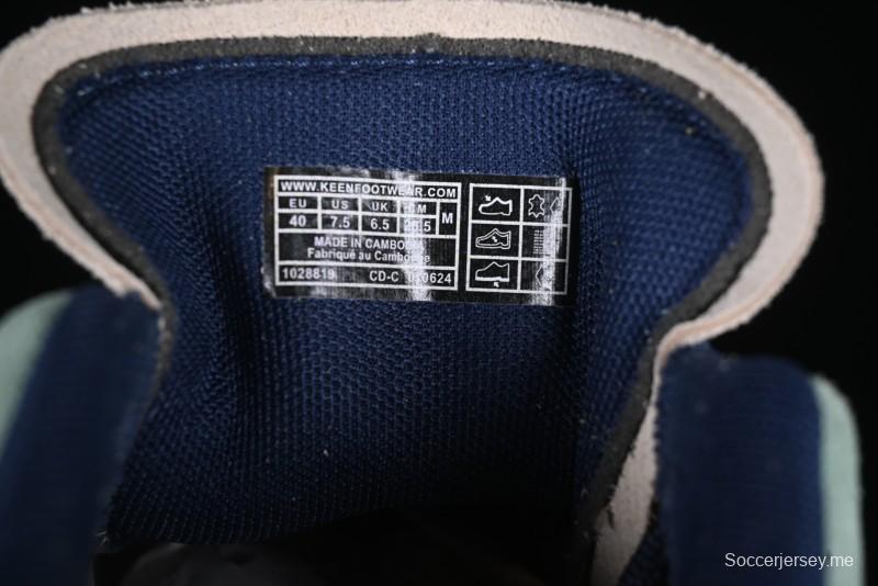 KEEN Jasper Lightweight Outdoor Adventure Shoes – Mint Green & Navy