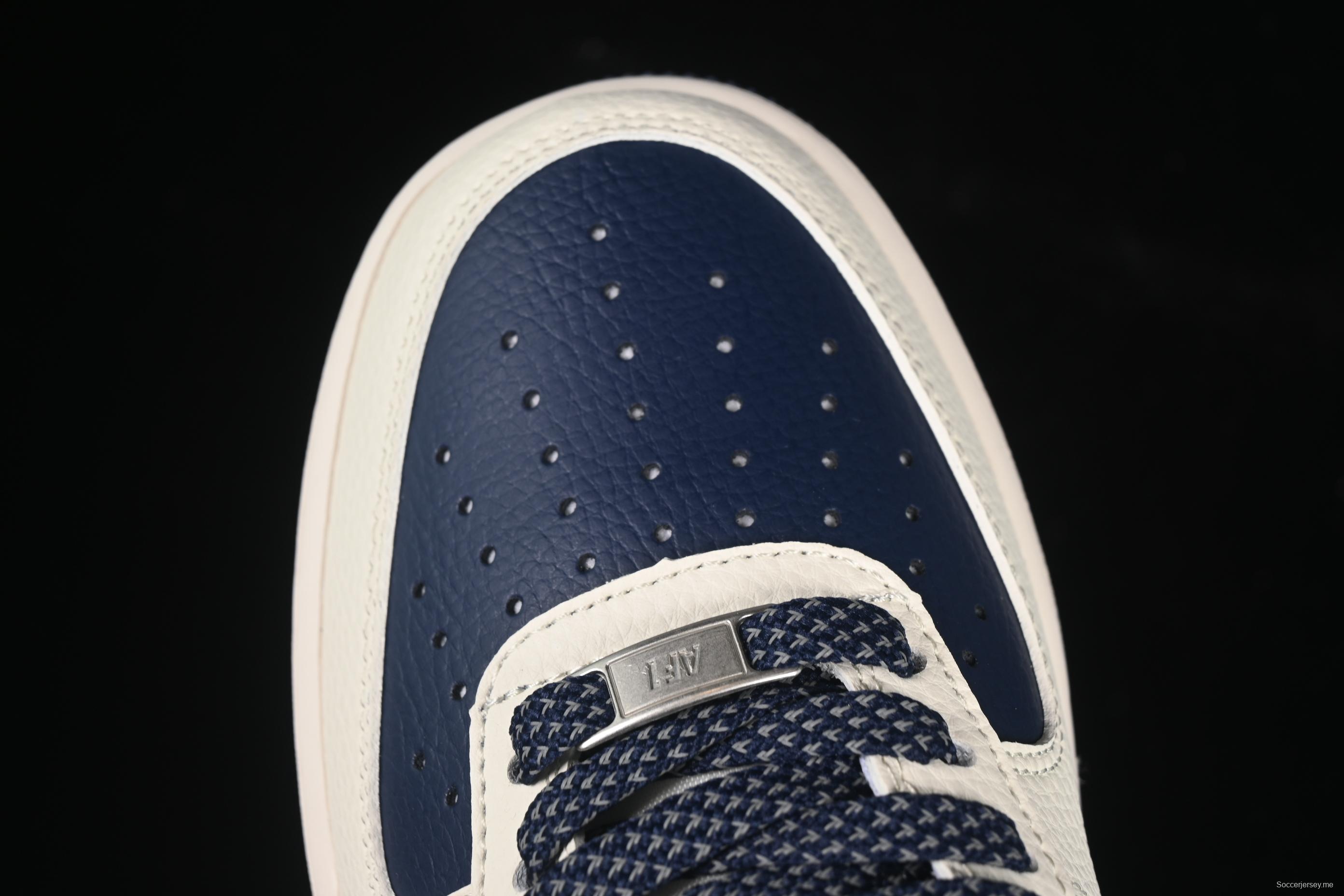 Nike Air Force 1'07 Low The North Face x Comme des Garçons Dark Blue Casual Sneakers - HH7518-075