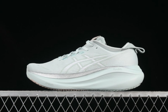 Asics Gel-Nimbus 27 Retro Breathable Casual Shoes with Cushioning for Men - 1011B958-300