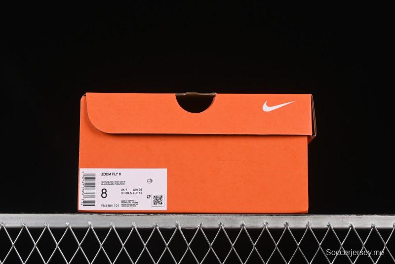 Nike Zoom Fly 6 Running Shoes with Flyknit and React Technology - FN8454-101