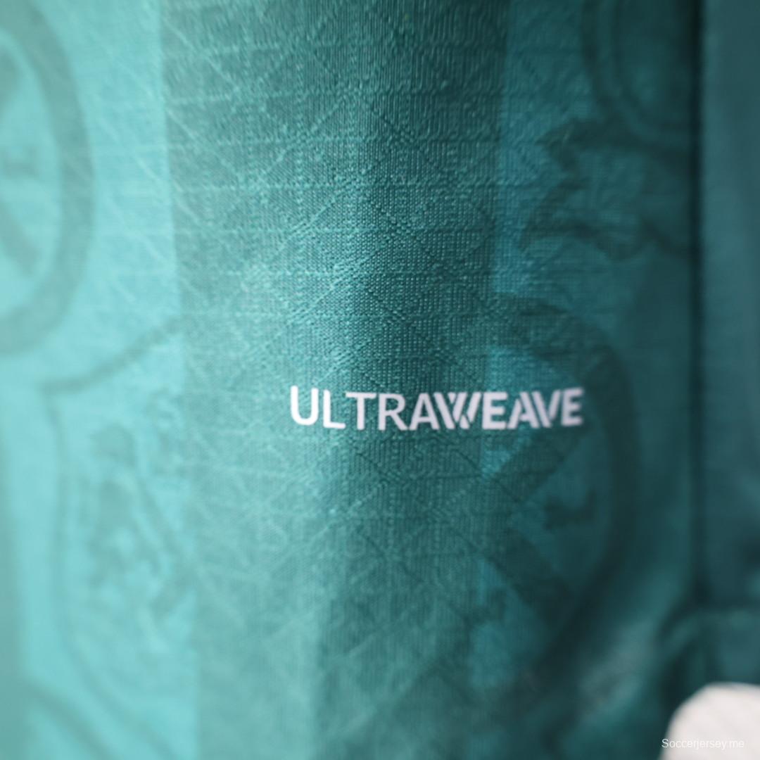 إصدار اللاعب 25/26 قميص بليموث هوم جيرسي بليموث 25/26 أرجايل أخضر مع تصميم شعار بوما