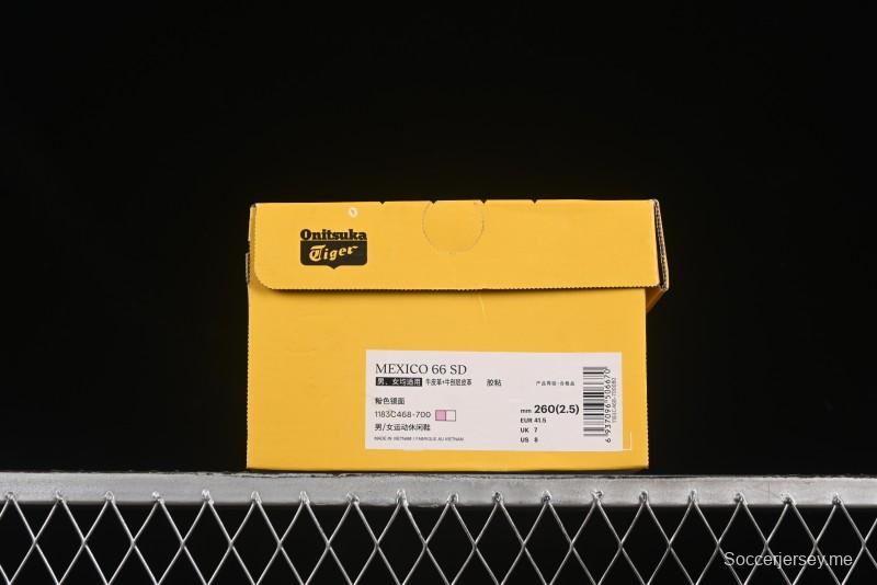 Onitsuka Tiger Mexico 66 SD Low-Top Leather Sneakers for Casual Running - 1183C468-700