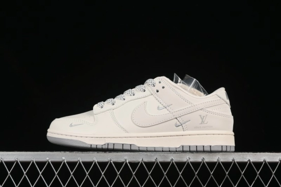 حذاء نايك SB Dunk Dunk Low LV Collaboration Anniversary Edition سنيكرز كاجوال من نايك - XX3168-180