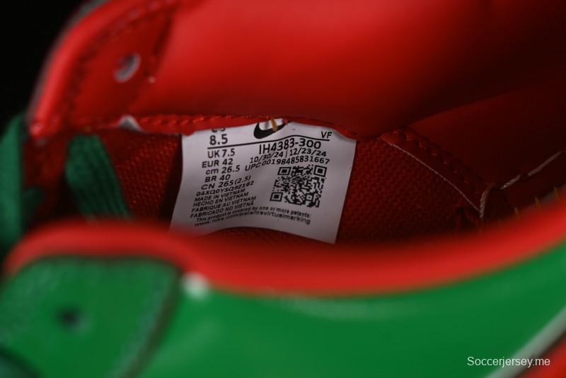 حذاء نايك اير فورس 1'07 المنخفض من نايك اير فورس 1'07 ليل ياكتي كاجوال مع تصميم متعدد الألوان من الجلد اللامع - IH4383-300