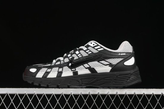 حذاء رياضي نايك P-6000 Prm ريترو كاجوال بتصميم خفيف الوزن - HJ3488-002