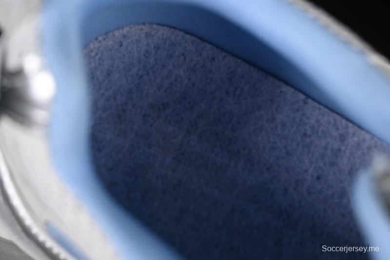 GG-CC حذاء أبي مجوف بأربطة من نفس الطراز مع زيادة ارتفاع مخفي 5 سم - G25X269 أبيض أزرق