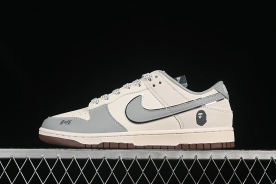 حذاء تزلج نايك SB Dunk Dunk Low Bape Collaboration Anniversaryation إصدار الذكرى السنوية المخصص للأحذية الكاجوال المنخفضة العلوية - JJ2508-558
