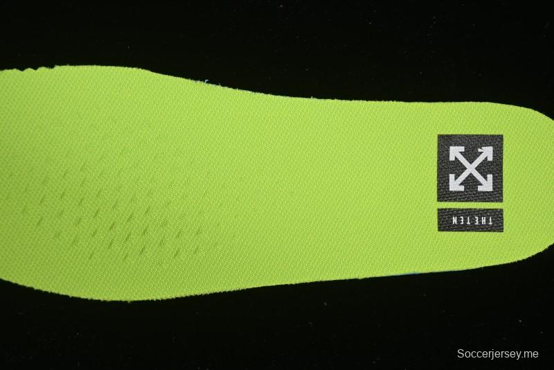 حذاء نايك اوف وايت × اير فورس 1 اير فورس 1 لو اوف وايت بالتعاون مع اوف وايت اوف اوف نايك حذاء رياضي أصفر شفاف - AO4606-700