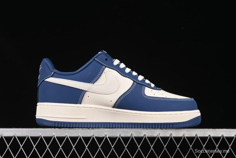 حذاء نايك اير فورس 1'07 منخفض من نايك بالتعاون مع غوتشي باللون الأزرق الداكن - KK1988-085