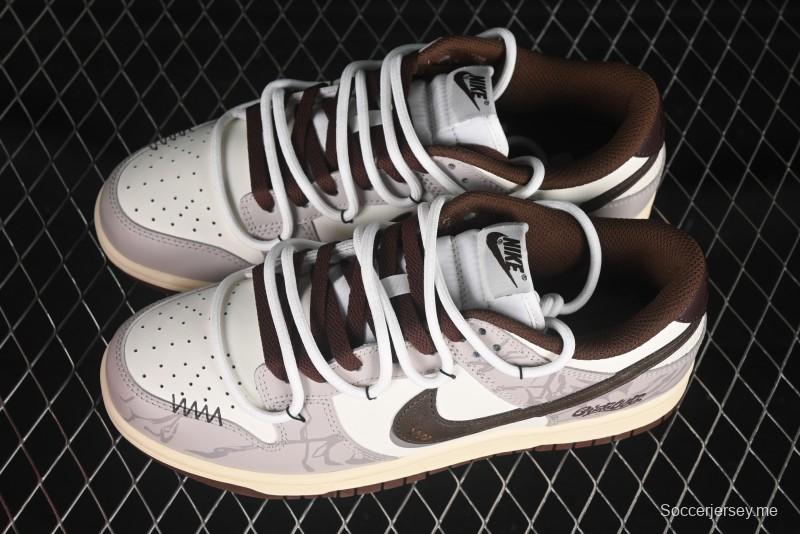 حذاء تزلج نايك دانك لو كوالا بارتي كوالا بارتي بشبكة مزعجة منخفضة - DD1503-124