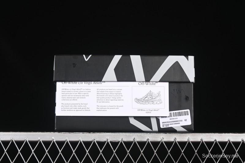 حذاء كاجوال كاجوال أخضر اللون أخضر بربطة عنق مصبوغة بالألوان من أوف وايت بي رايت - X.E5