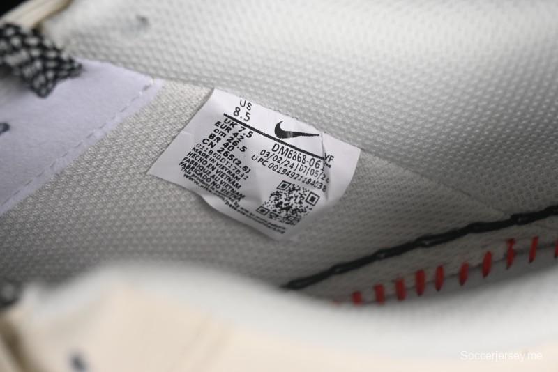 حذاء نايك اير فورس 1 '07 منخفض LV Collaboration Blue Swoosh Drawstring Sneakers Casual - DM686868-061