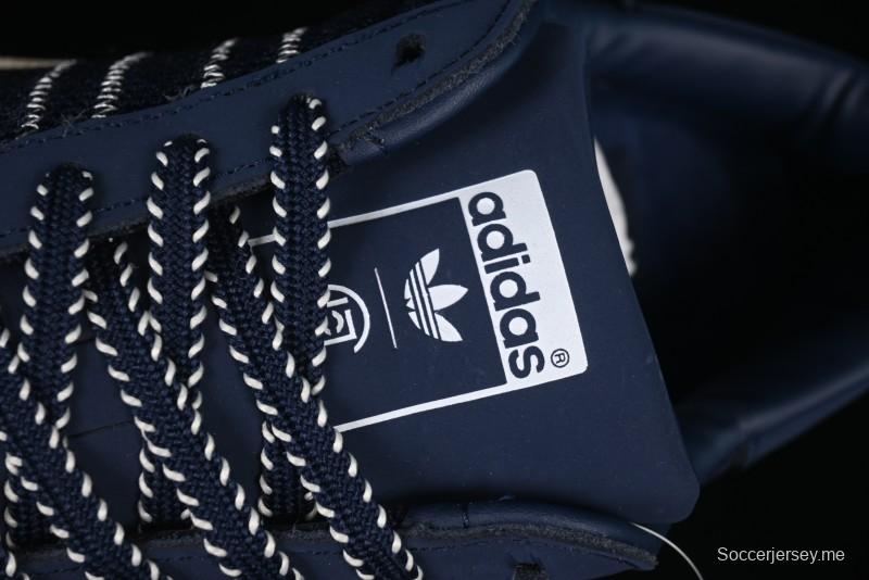 حذاء رياضي كاجوال بحافة مسننة من أديداس كلوت × سوبرستار شيل تو في تصميم حافة مسننة - IH3644