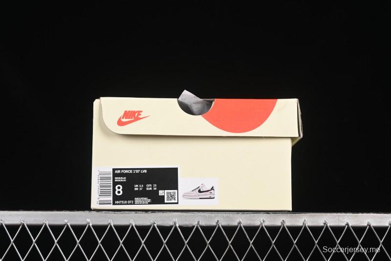 حذاء رياضي كاجوال بشعار أزرق أحمر بشعار أزرق مزدوج اللون من نايك اير فورس 1 '07 منخفض من ستوسي - HH7518-072