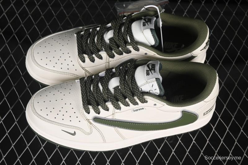 حذاء نايك ترافيس سكوت x Fragment Design x Air Jordan 1 Low OG SP SP AJ1 Collaboration AJ1 سنيكرز كاجوال من نايك - DH0223-333