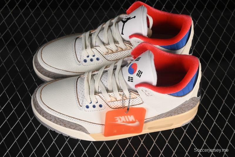 حذاء كرة السلة اير جوردان 3 ريترو سيول 2.0 من نايك - IB1482-100