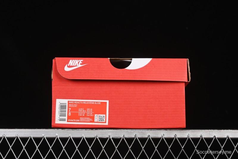 صندل نايك رياكت إكس ريجوفن 8 سلايد صيفي مع رغوة رياكت إكس الناعمة والمتجاوبة - HV4479-200