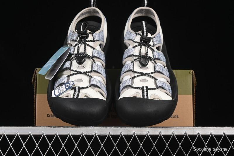 صندل كين نيوبورت الصيفي العصري المنسوج المائي المنسوج والمطاطي للمشي والأنشطة الخارجية - 1022258 زدرا