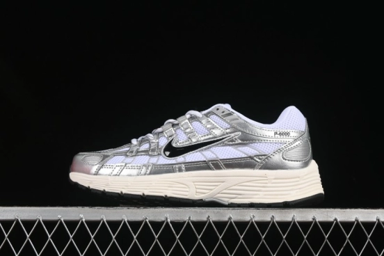 حذاء رياضي ريترو كاجوال P-6000 Prm من نايك بتصميم خفيف الوزن - CD6404-105