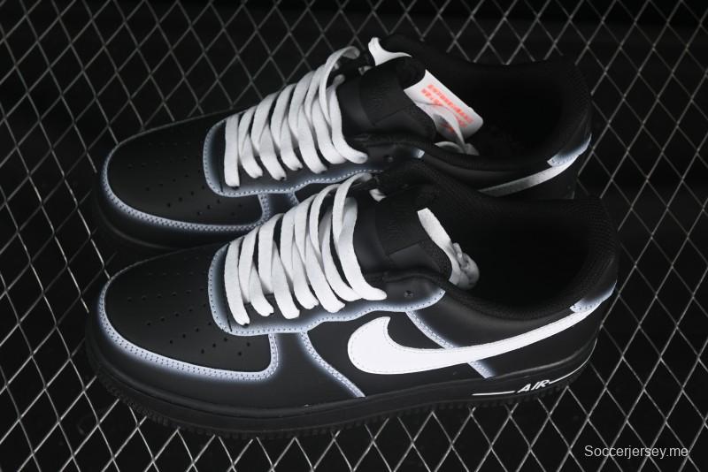 حذاء رياضي نايك اير فورس 1'07 منخفض كاجوال مع وسادة هوائية كاملة الطول - DD8959-001