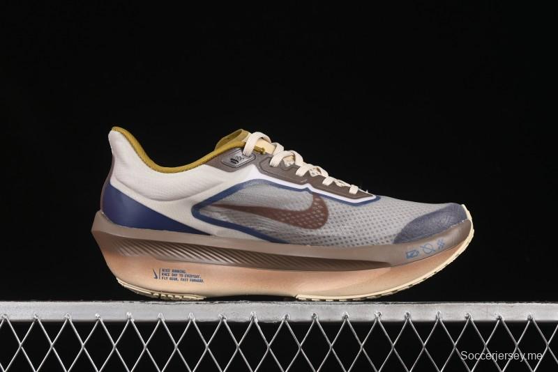 حذاء الجري زوم فلاي 6 من نايك زوم فلاي 6 خفيف الوزن للغاية مع رغوة رياكت فوم وطبق من ألياف الكربون - HV4366-072