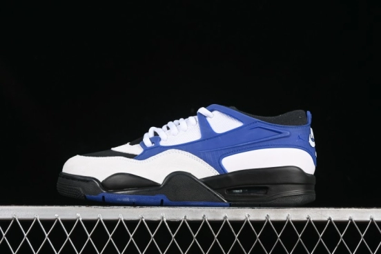 حذاء نايك اير جوردان 4 المعاد تصميمه من نايك مع جزء علوي من الجلد الشبكي والجلد المدبوغ - FQ7939-140