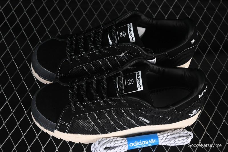 أديداس كلوت سوبرستار كلوت سوبرستار IE8879 حذاء رياضي كاجوال بتصميم مسنن - IE8879