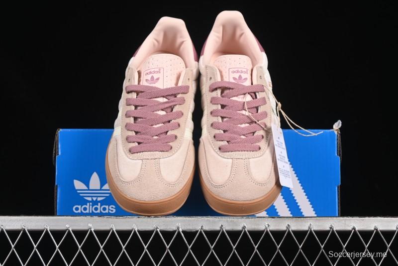 أديداس أوريجينالز جازيل إندور JR0232 حذاء تزلج منخفض الكعب مقاوم للانزلاق ومقاوم للاهتراء - JR0232